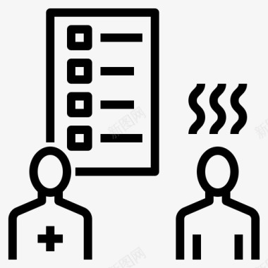 牙齿诊断检查病例诊断图标图标