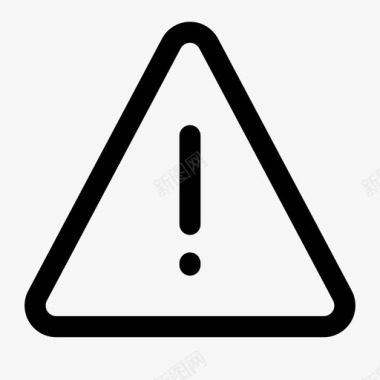 公共标识安全安全告警icon图标