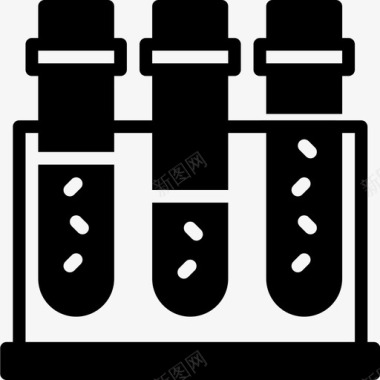 医用药箱血液样本医用185固体图标图标