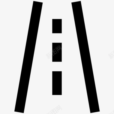道路行驶8直线图标图标