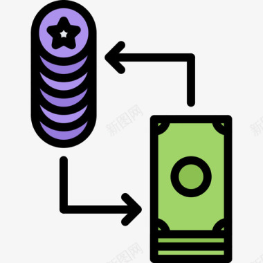 背后交易交易所赌场69彩色图标图标