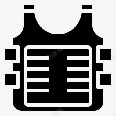 皇家防弹背心皇家战斗5号填充物图标图标