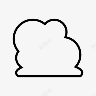 云线云气候数据库图标图标