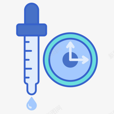 读取用量用量cbd油2线性颜色图标图标