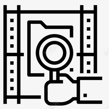 电影图标素描犯罪电影17直系图标图标