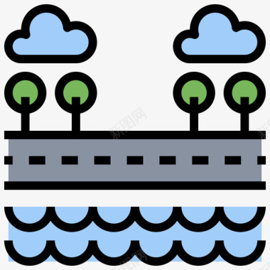 地图扩散线道路地图13线颜色图标图标