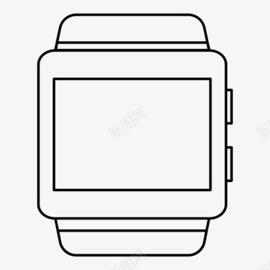 苹果手表德维德智能手表图标图标
