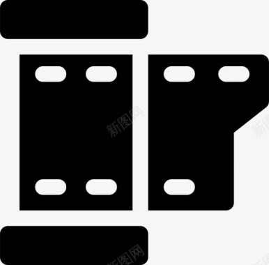 印记胶片图像印记图标图标