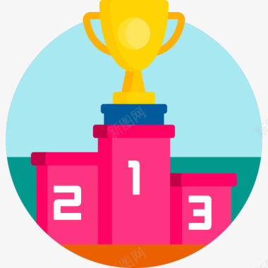 讲台讲台运动105平坦图标图标