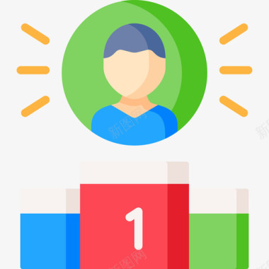 讲台讲台人际关系和情感23扁平图标图标