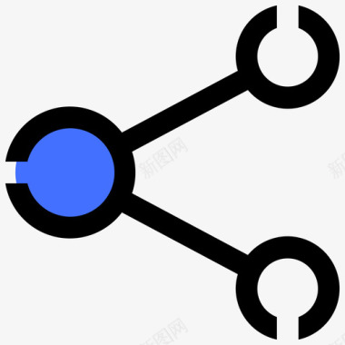 非照片蓝色分享照片社交媒体蓝色图标图标