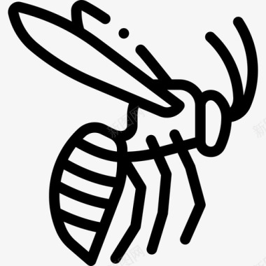 黄蜂野生动物45直系图标图标