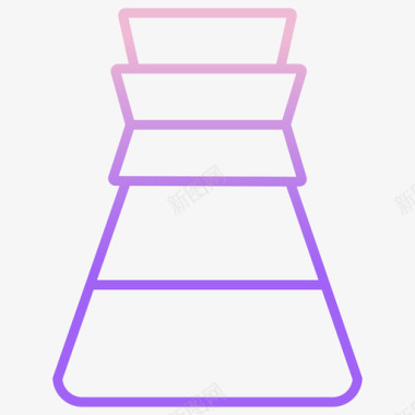 咖啡馆VI设计水壶咖啡馆图标2轮廓渐变图标