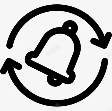 数字17更新数字服务17线性图标图标