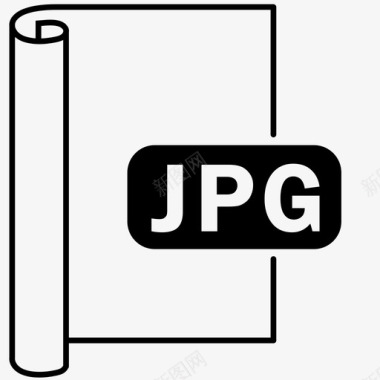 JPG文件格式文件文件格式图标图标