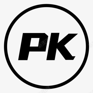 PK王PK圆圈图标