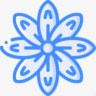 万寿菊印度47蓝色图标图标