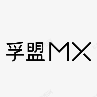 矢量LOGO圆环标识设计孚盟logo图标