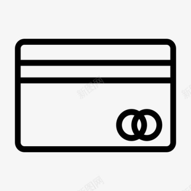 信用卡信用卡银行万事达卡图标图标