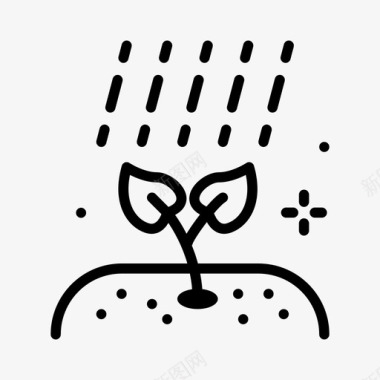 151春雨图标图标
