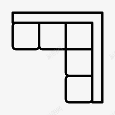 建筑平面图纸休息室建筑师建筑图标图标