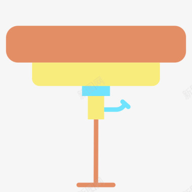 凳子家具装饰5平板图标图标