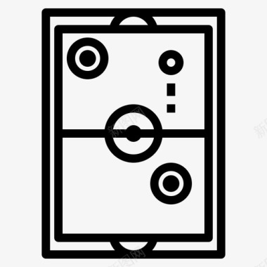 空中的热气球空中曲棍球第26场直线图标图标