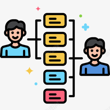 计算机编程案例计算机编程线颜色图标图标