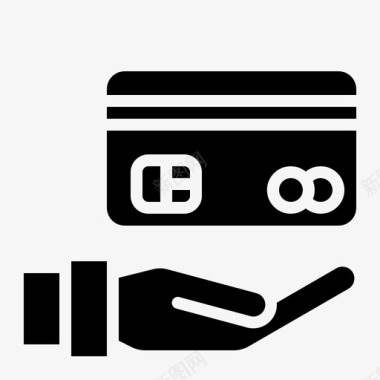 信用卡信用卡送货144充值图标图标