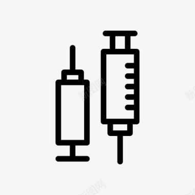 药物的帮助疫苗药物注射剂图标图标