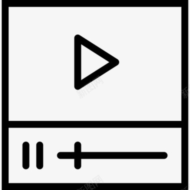 白板内容视频播放器视频内容视频图标图标
