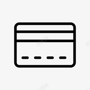 信用卡信用卡自动取款机借记卡图标图标