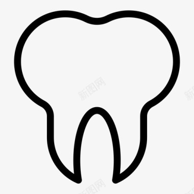 第一牙齿医疗口腔图标图标