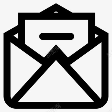 未读未读邮件聊天通信图标图标