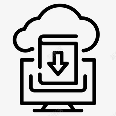 种植技术3图标云教育技术3线性图标图标