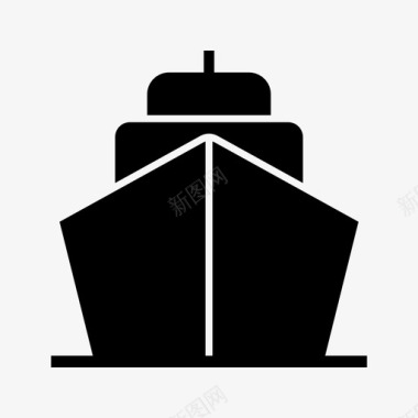 船船游船帆船图标图标