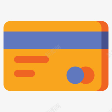 信用卡信用卡银行126平图标图标