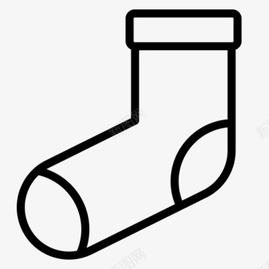 冬袜长袜保暖图标图标