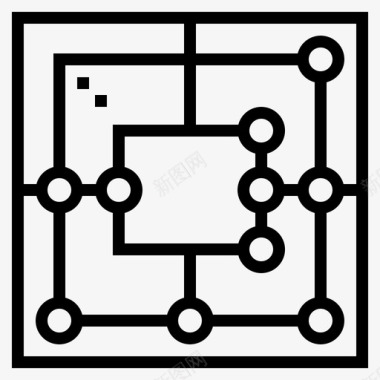 褐色游戏机直线游戏机图标图标