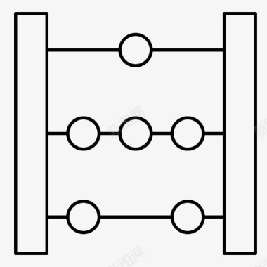 珠心算算盘算盘教育数学图标图标