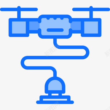 无人机无人机无人机22蓝色图标图标