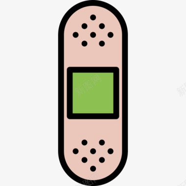 贴片贴片医疗器械27彩色图标图标