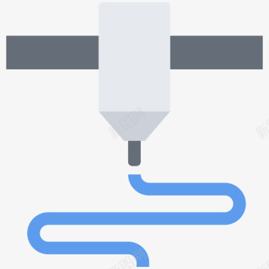 山3D3d打印机3d打印机1平面图标图标