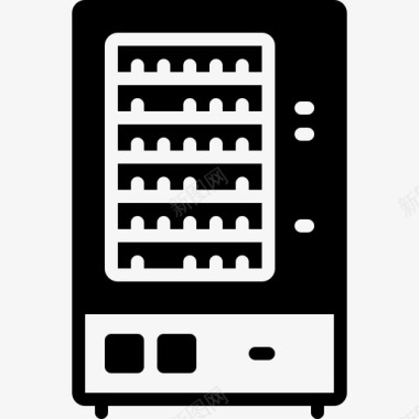 热门商品自动售货机商品贸易图标图标