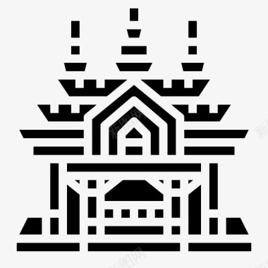 真理圣所佛陀芭堤雅图标图标
