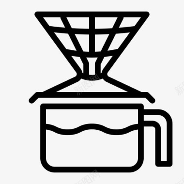 v六十咖啡师咖啡机图标图标