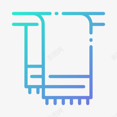 居家装修图毛巾居家生活21梯度图标图标