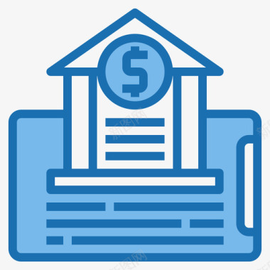 火焰数字3银行数字支付3蓝色图标图标