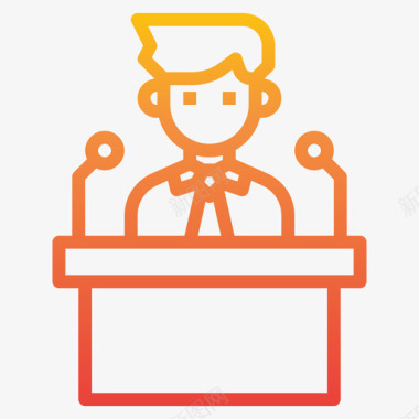 讲台讲台工作场所36坡度图标图标