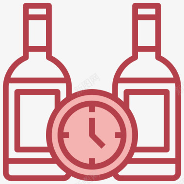 时间酒14红图标图标